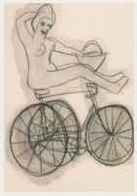 Cpm 1741/202 ERGON - Femme à Bicyclette - Nu Féminin - Tricycle - Vélo - Cyclisme - Bicycle - Illustrateurs Illustrateur - Ergon