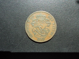 BELGIQUE * : 2 CENTIMES  1873    KM 35.1     TTB - 2 Cents