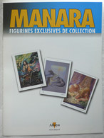 RARE PORTFOLIO MANARA - ALTAYA 2007 - 3 EX LIBRIS + POCHETTE - Ilustradores M - O
