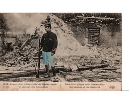 CPA - Bataille De HAELEN - HALE. - Leudal - Soldat Armée Belge WW1. Poilu, Fusil; En Couleur. 1914. Voir SCAN - Sin Clasificación