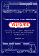 Catalogue VITRAINS Models OO Gauge 2008 Last Quarter Locomotive Class 47 - Englisch