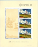 Portugal Azores1983 Geothermal Energy Plant Block Issue MNH Cept - Protection De L'environnement & Climat