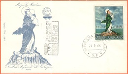 SAN MARINO - 1966 - Europa CEPT - FDC - Filagrano - 1966