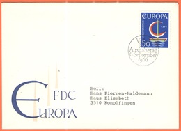 LIECHTENSTEIN - 1966 - Europa Cept - FDC - 1966