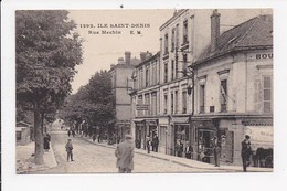 CPA 93 ILE SAINT DENIS Rue Mechin - L'Ile Saint Denis