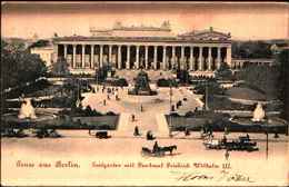 4004) Cartolina Gruss Aus Berlin-lustgarten Mit Denhmal Friedrich Wilhem III-viaggiata - Friedrichshain