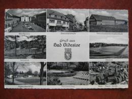 Bad Oldesloe (Stormarn) - Mehrbildkarte "Gruß Aus Bad Oldesloe" / Kreislandwirtschaftsschule, Stadion ... - Bad Oldesloe