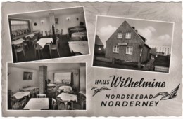 Norderney - S/w Haus Wilhelmine - Norderney