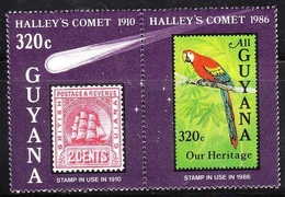 1986	Guyana	1616Tab	Halley's Comet	5,00 € - Amérique Du Nord