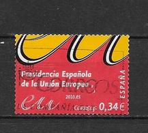 LOTE 1911  ///  ESPAÑA 2010 PRESIDENCIA ESPAÑOLA DE LA UNION EUROPEA - Used Stamps