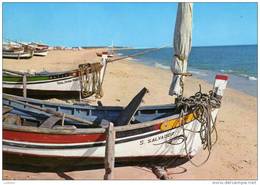 Quarteira - Barcos De Pesca - Bateaux De Pêche - Boats - Algarve - Portugal ( 2 Scans ) - Faro