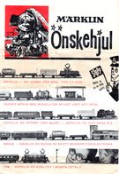 Catalogue MÄRKLIN 1956 ONSKEHJUL Folder Brochure Swedisch - En Suédois - Ohne Zuordnung