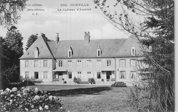 C P A  76 Seine Maritime Ourville En Caux Le Château D'Arantot - Ourville En Caux