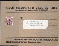 Bande Journal Affranchie Par 1 Timbre Préoblitéré Envoyée De Gand Vers Saint Denis Westrem En 1903 - Rollo De Sellos 1900-09