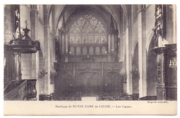 Aisne Notre Dame De Liesse La Basilique Les Orgues - Autres & Non Classés