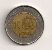 Dominicaine - 10 Pesos 2008 - Dominikanische Rep.