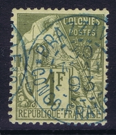 Colonies Francaises  Yv 59 Cachet A Date Congo Francaise Brazzaville  Bleu - Alphée Dubois