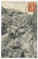 CPA ALGERIE / DJELFA / LE ROCHER EXPLOITATION PAR LES ARABES 1911 - Djelfa