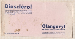 9/5 BUVARD DIASCLEROL CLANGOYL - Produits Pharmaceutiques