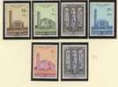 Ruanda**cathedrale Catholique Usumbura-6vals-1961-church-eglise-Congo-NSC-MNH - Unused Stamps