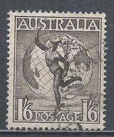 Australia 1949. Scott #C6 (U) Mercury And Globe ** - Usados