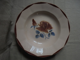 Ancien - Assiette Creuse "Digoin" France - Digoin (FRA)