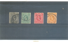 EAST AFRIKA & UGANDA Les 4 Timbres - Protectoraten Van Oost-Afrika En Van Oeganda