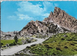 DOLOMITI - PASSO FALZAREGO E RIFUGIO - FOTO GHEDINA - VIAGGIATA DA TAI DI CADORE (BL) 1962 - Alpinisme