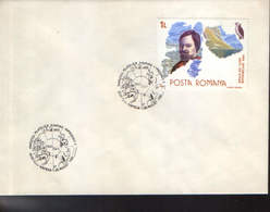 Romania - Occasional Envelope 1990-Philatelic Exhibition "Nature",Romanian Researchers Basil Gh.Assan ,Spitzbergen - Expediciones árticas