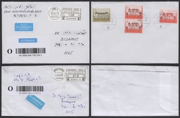 NEW REGISTERED PRIORITY Label Vignette / Old Franking - MAIL COVER LETTER 2019 Hungary ÉRD MAGLÓD Auchan - Lettres & Documents