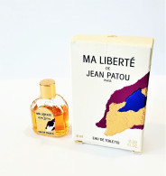 Miniatures De Parfum  MA LIBERTÉ De JEAN PATOU  EDT    6 Ml + Boite - Miniatures Femmes (avec Boite)