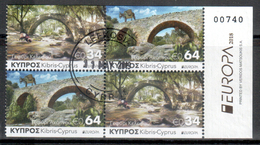 Zypern / Cyprus / Chypre 2018 Heftblatt/from Booklet EUROPA Gestempelt/used - 2018