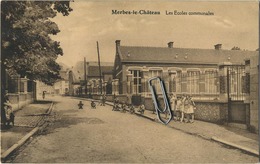 Merbes-Le-Chateau :  Les Ecoles Communales  ( Ecrit 1926 Avec Timbre ) - Merbes-le-Château
