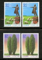 Japan, Yvert 3134&3135+3134a&3135a, MNH - Ungebraucht