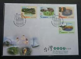 Taiwan Hot Springs 2003 Lighthouse Bridge Mountain Nature (FDC) - Lettres & Documents