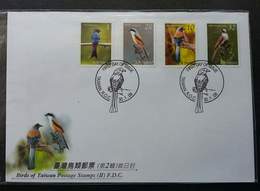 Taiwan Birds II 2008 Bird Fauna (FDC) - Lettres & Documents