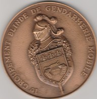 Médaille 1er Groupement Blindé De Gendarmerie Mobile - Police & Gendarmerie