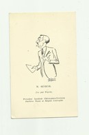 SANTE - ILLUSTRATEUR - Caricature Par Payen  M SENECAL  President Syndicat Chirurgiens Dentistes  Banlieu Ouest Bon état - Salud