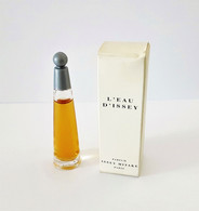 Miniatures De Parfum  L'EAU D'ISSEY De ISSEY MIYAKE   3 Ml  + Boite UN PEU FROISEE EN HAUT - Miniatures Femmes (avec Boite)