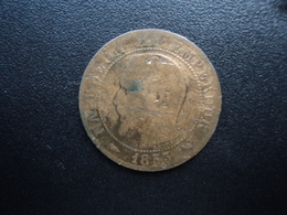 FRANCE : 5 CENTIMES  1853 W    F.116 / G.152 / KM 777.7     TB - 5 Centimes