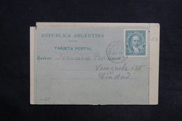 ARGENTINE - Entier Postal En 1888 - L 30747 - Enteros Postales