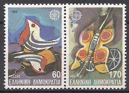 Griechenland  (1989)  Mi.Nr.  1721 + 1722  Postfrisch / ** / Mnh  (4pu25)  EUROPA - 1989