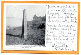 Alburgh VT 1907 Postcard - Burlington