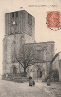 17 -Très Belle Carte Postale Acienne De BEAUVAIS EN MATHA  L'Eglise - Matha