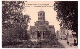 4810 - Issoire ( 63 ) - L'Eglise Saint-Paul Et Le Collège - Vayer & Josse - - Issoire