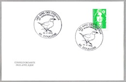 25 Años LOS AMIGOS DE LAS AVES - LES AMIS DES OISEAUX. Doullens 1995 - Mechanical Postmarks (Advertisement)