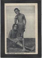CPA Ethiopie Ethiopia Ethnic Afrique Noire Type Carte Abyssinie Non Circulé Jeunes Filles Nues Nude - Etiopia