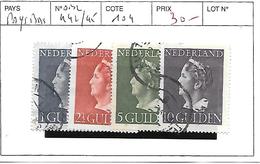 PAYS BAS N° 442/45 OBL - Used Stamps