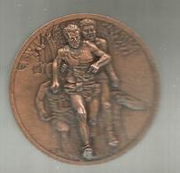 Médaille , Sports , Athlétisme, Cross ,  Diamètre 50 Mm , 56 G , 2 Scans, Frais Fr 4.50 E - Sonstige & Ohne Zuordnung
