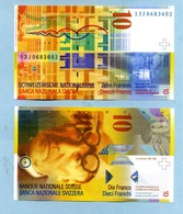 10 FRANCS LE CORBUSIER - Suisse